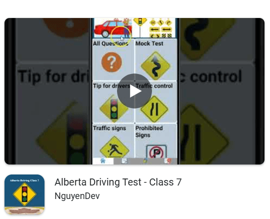 Alberta Driving Class 7